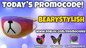 About the author rob is a writer for pgg and a long time lover of games that started with a gameboy color and a ps1. Lily On Twitter Enter The Code Bearystylish At Https T Co Rvfpzt2hjp To Receive Your Free Bear Mask Congrats Roblox On 1m Instagram Followers Robloxpromocodes Https T Co 5mgsbdbamd
