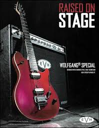 Eddie Van Halen 2018 Evh Candy Apple Red Metallic Wolfgang Special Guitar Ad Evh Eddie Van Halen Van Halen Guitar