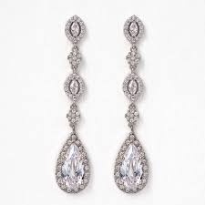 This is an account that we will all share. Silver Crystal Long Drop Bridal Earrings Wedding Earrings Amyo Bridal