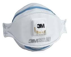3m 9211 Three Panel Particulate Respirator With Exhalation Valve N95 Box Of 10