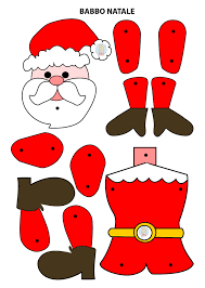 Casette di carta da stampare ideali per presepe e. Babbo Natale Da Ritagliare Costruire E Colorare Maestraemamma Risorse