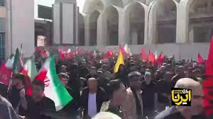 تایم لپس خروج نمازگزاران از مصلی تهران پس از اقامه نماز بر پیکر مطهر آقای شهید ایران + فیلم