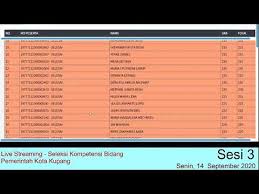 Kepala badan kepegawaian, pelatihan dan pendidikan daerah (bkppd) kota kupang, ade manafe mengatakan, pemerintah telah membuka formasi cpns dan pppk 2021. Skb Cpns Formasi Tahun 2019 Kota Kupang Hari Ke 1 Sesi 3 Youtube