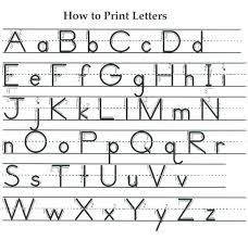 This chart contains 26 a to z alphabet letters to print in pdf. Beginning Writing Styles Mental Notes For Mommy Modern Style Mama