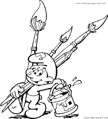 If you are looking for some fun coloring pages, try these smurf coloring pages. The Smurfs Color Page Cartoon Coloring Coloring Pages For Kids