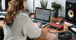 If you haven't already got it installed the first thing you need to do is download and install focusrite control. Focusrite Scarlett Install And Setup Guide Sweetwater