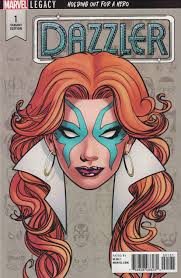 Dazzler X Song #1 1:10 Mike McKone Headshot Variant Marvel 2018 X-Men