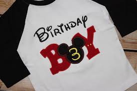 Mickey Mouse Birthday Boy T Shirt Mickey Mouse Birthday Shirt With Number By Perrywinklesemb On Etsy Mickey Mouse Birthday Shirt Birthday Boy Shirts Mickey Mouse 1st Birthday