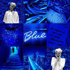 Blue aesthetic background warna aqua wallpaper iphone kertas. Bts Moodboards