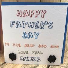 A father's day card is meant to spark joy and appreciation. Personalised Best Dog Dad Father S Day Card D For Dog
