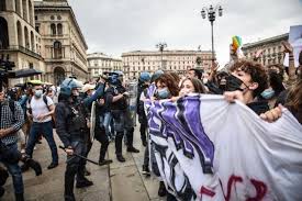 Da possibile al partito democratico, fino agnese caterina zappalà, classe 1993. Manifestazione Ddl Zan A Milano Tensioni In Piazza La Repubblica