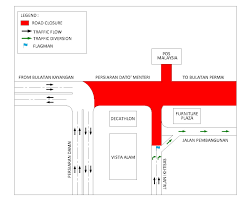 Klang, jalan pekan baru, rasti: Traffic Announcement Intermittent Full Road Closure And Contra Flow Traffic On Jalan Meru Klang From 6 August 2020 To 5 August 2021 Lrt3