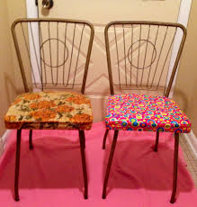 Before After The Before Is Just The Matching Second Chair To The After Which I Redid With 2 Rolls Of Craft Du Diy Makeover Flea Market Finds Thrifting