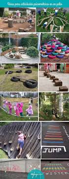 Ideen Um Innenhofe Von Schulen Zu Schaffen Die Zum Freien Spielen Und Lernen Einladen Kinderspiel Im Freine Hinterhof Spielplatz Naturspielplatze