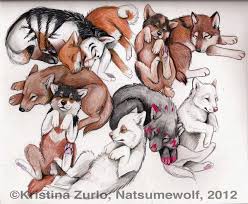 Next Generation Puppies By Natsumewolf Deviantart Com On Deviantart Animal Art Chihuahua Drawing Tiger Art
