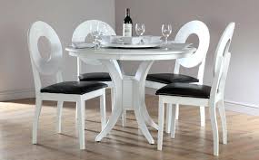 white round kitchen table white round