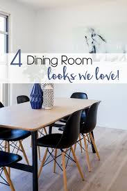 4 Dining Room Looks We Love Interior Space Interiors Dining