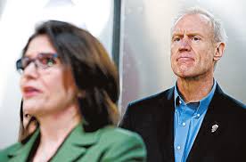 Trouble brews as storm descends