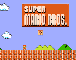 Imagen de videojuego Super Mario Bros.