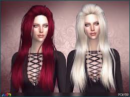 Messy Long Hair For Your Ladies Found In Tsr Category 39 Sims 4 Female Hairstyles 39 Sims Hair Long Hair Styles Womens Hairstyles