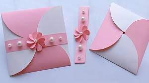 Learn how to make a handmade envelope and you will never need to buy paper envelopes again! How To Make Envelope New Year Card Handmade Easy Card Tutorial Youtube