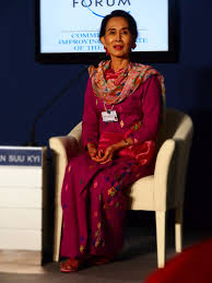 Aung san suu kyi was born on june 19, 1945 in rangoon, burma. File Aung San Suu Kyi P6060070 03 Jpg Wikimedia Commons