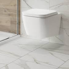 White marble bathroom floor tile 2021. Anguilla White Marble Matt Wall Floor Tiles 500 X 500
