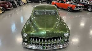 Image result for Everglade Green 1950 Mercury