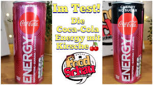 Nowość dostępna jest zarówno w wersji. Coca Cola Energy Cherry Und Zero Cherry Im Test Youtube