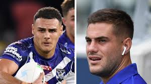 NRL 2022: Bulldogs vs Eels, Round 14, Jacob Kiraz, Corey Allan,  altercation, Mick Potter