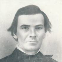 William Henry Burks family 1876 L to R: John Oscar Burks, George Abner  Burks, Rachal E Cates Burks, Samuel Walter Burks, William Henry Burks,  Columbus B Burks