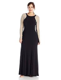 Plus Size Wedding Guest Dresses Xscape Women S Plus Size Long Beaded Sleeve Gown Maxi Dress Wedding Plus Size Wedding Guest Dresses Formal Dresses For Women