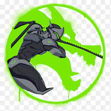 Overwatch Heroes Of The Storm Aerosol Spray Hanzo Graffiti Overwatch Genji Logo Grass Png Pngegg