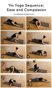 yin yoga sequence ease and pion