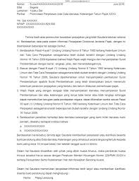 Contoh surat pemberitahuan pelaksanaan ujian akhir semester. Konsep Jawaban Surat Permintaan Data Dan Atau Keterangan Dari Kantor Pelayanan Pajak Pajeg