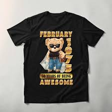 Personalized February Birthday Shirt Women