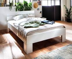 Verkaufe doppelbett fichte massiv 197 x 215 cm incl. Massivholzbett Runer Holzbett Fichte Massiv Weiss Lackiert