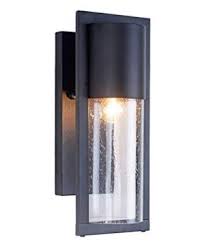 Modern Farmhouse Outdoor Wall Light Waterproof Rust Proof Porch Light Exterior Wall Lantern Black Finish With Seed Farmhouse Goals