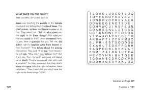 To print the puzzle, click on image bellow and press 'ctrl+p' or use your browser's menu to print it. The Everything Large Print Bible Word Search Book Volume 4 More Than 100 Inspirational Word Search Puzzles In Large Print Timmerman Charles 9781507205099 Amazon Com Books