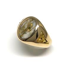 Maybe you would like to learn more about one of these? Gold Quartz And Gold Nugget Ring Men S 001 205 00116 Bluestone Jewelry Tahoe City Ca