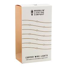 Brooklyn Lighting Company Copper Wire Lights Shop Lamps Lights At H E B