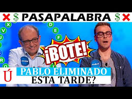 Check spelling or type a new query. Ultima Hora El Bote De Javier Hoy En Pasapalabra Pablo Eliminado Si Javier Acierta La Letra S Youtube
