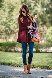 Swing Turtleneck Plaid Scarf Alyson Haley Chic Fall Outfits Chic Outfits Fall Outfits