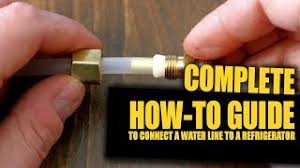 Maybe you would like to learn more about one of these? How To Connect A Water Line To Your Refrigerator Tips Tricks Got2learn Youtube