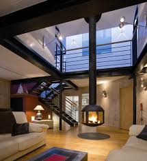 For those seeking a traditional sauna experience. Suspended Wood Stove Houzz