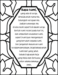 Doa Bapa Kami Bahasa Indonesia Katolik Alkitab Agama