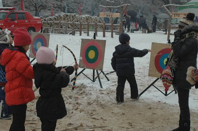 포천 백운계곡 동장군축제