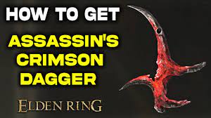 How to Get Assassin's Crimson Dagger Location Guide in Elden Ring |  Talisman Location | Patch 1.08 - YouTube