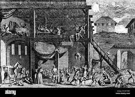 Plague hospital in vienna hi-res stock ...