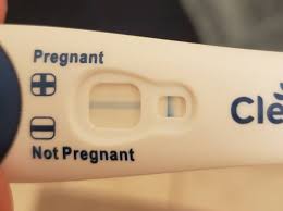 So i'm 17 years old, i was due on my period today and took a cheap test this morning there was an extremely faint line, to faint to pick up on camera. Photo Gallery Clearblue Easy Aka Clearplan Easy Search Results Evaporation Line Countdown To Pregnancy